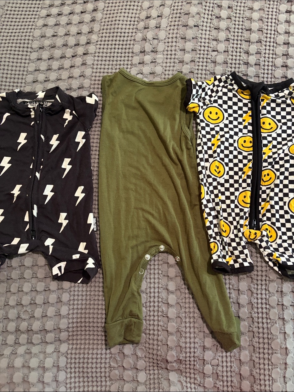 Set of bamboo clothes